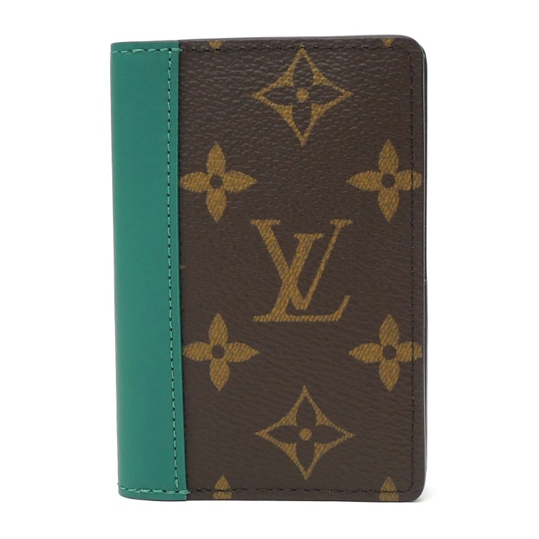 【新品】ルイ・ヴィトン カードケース オーガナイザードゥ ポッシュ M12829 モノグラム ボルネオグリーン LOUISVUITTON(69956)
