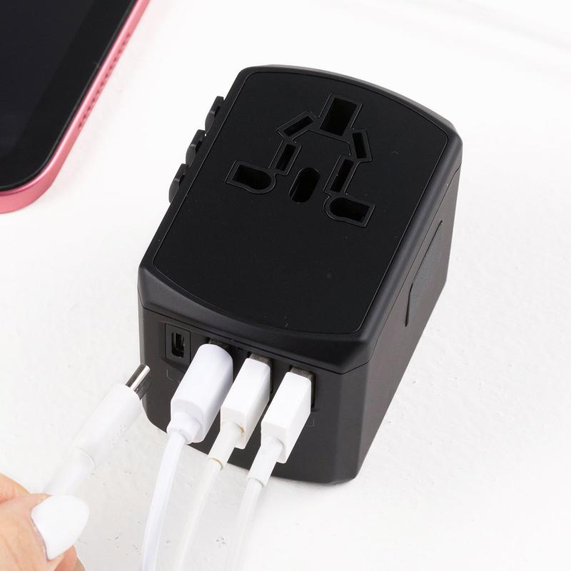 海外旅行用マルチアダプターコンセント 日本 タイ 台湾 シンガポール プラグ タップ Cタイプ 充電 豚鼻 BT304C