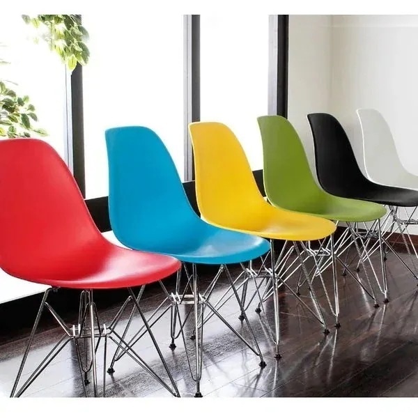 シェルチェア 椅子 おしゃれ イームズ DSR 北欧モダン ミッドセンチュリー ダイニング いす イス 座面高42cm