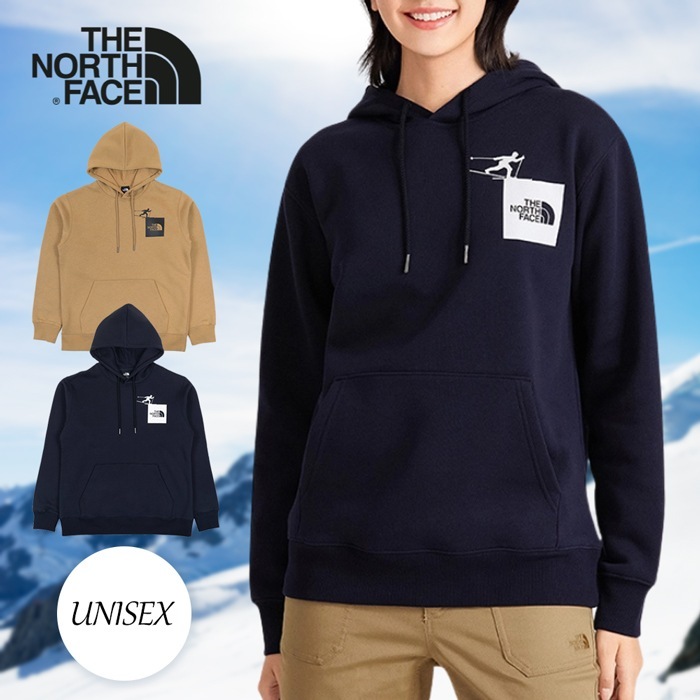 【SHOPクーポンあり】メンズ パーカー 裏起毛 ユニセックス レディース フーディー スウェット NF0A5B33 プルオーバー トレーナー 防寒 登山 アウトドア ウェア