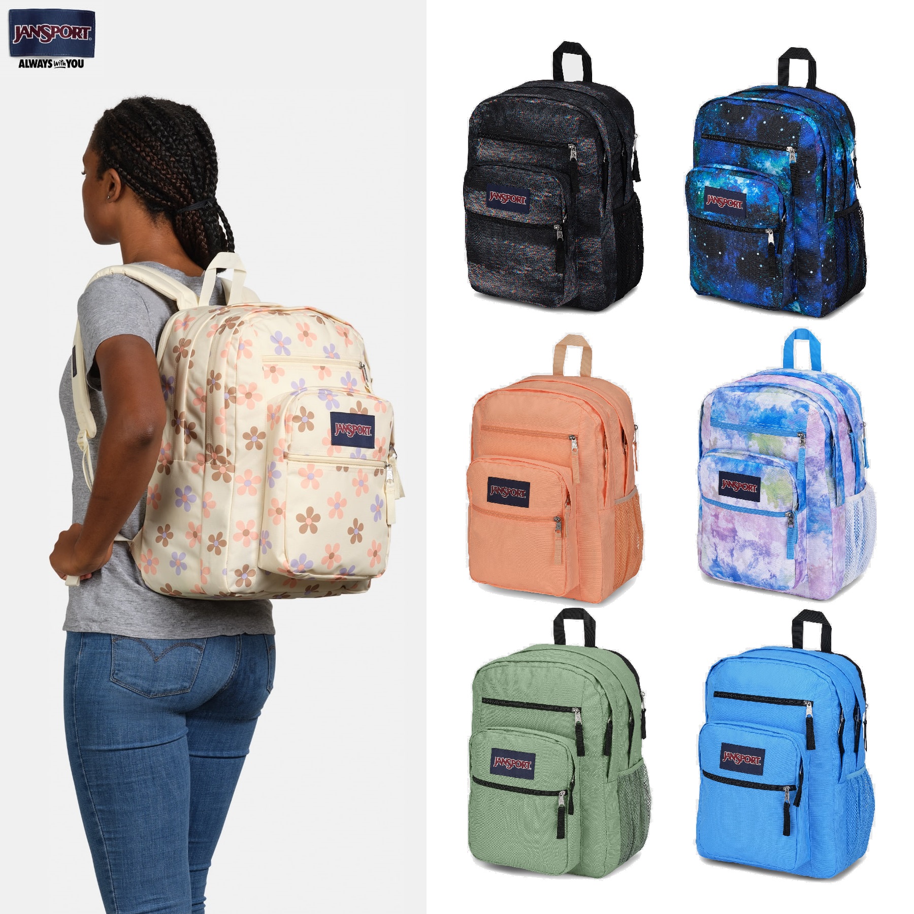 23 FWシーン BIG STUDENT 34L 7色 新商品 新学期 学生バッグ 登校バッグ 大学生バッグ バックパック