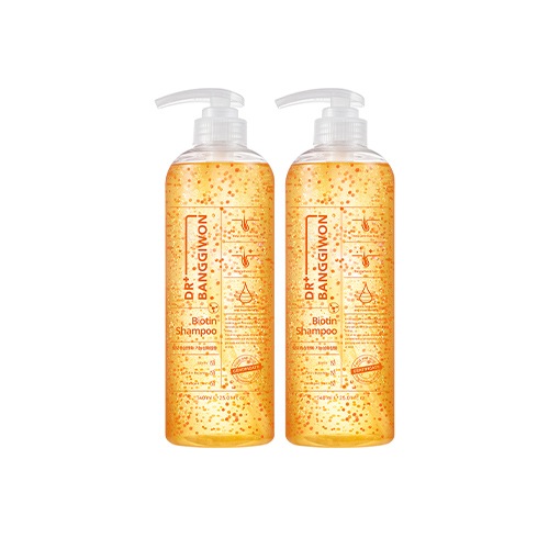 ドクターバンギウォン バイオチン 頭皮活力 カプセル脱毛防止シャンプー 740ml 2個