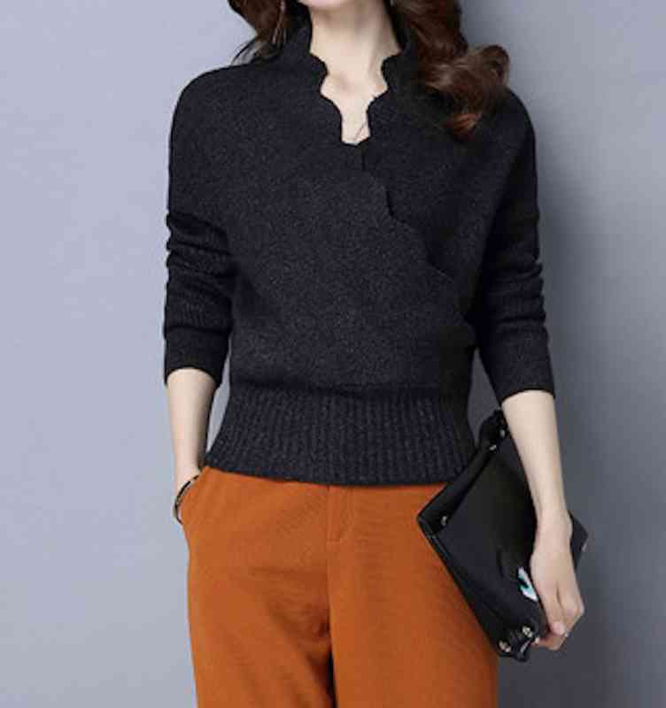 Tシャツ レディース ブラック 大人 かわいい 暖かい 人気 秋 シャツ 無地 キャンバー Vネック ティーシャツ ブラウス おしゃれ ロゴ ロング スポーツ カジュアル 長袖 厚手 春 ブランド ト