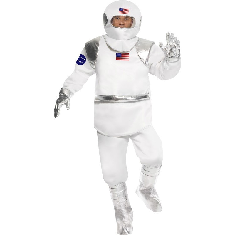 コスプレ 仮装 宇宙飛行士 大人用 M 【 コスプレ 衣装 ハロウィン 仮装 コスチューム 服 メンズ 余興 男性用 パーティーグッズ 宇宙服 】