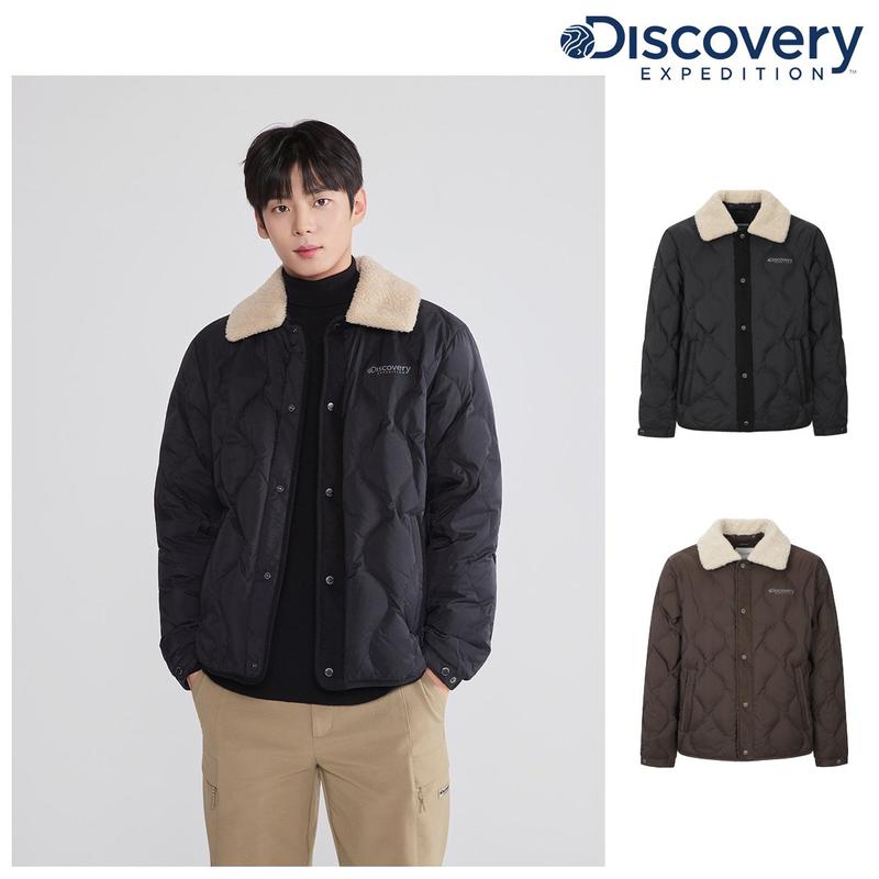 25FW 男性用 ディハス カラネック ダウン 軽量パディング ジャケット DMDJ81056