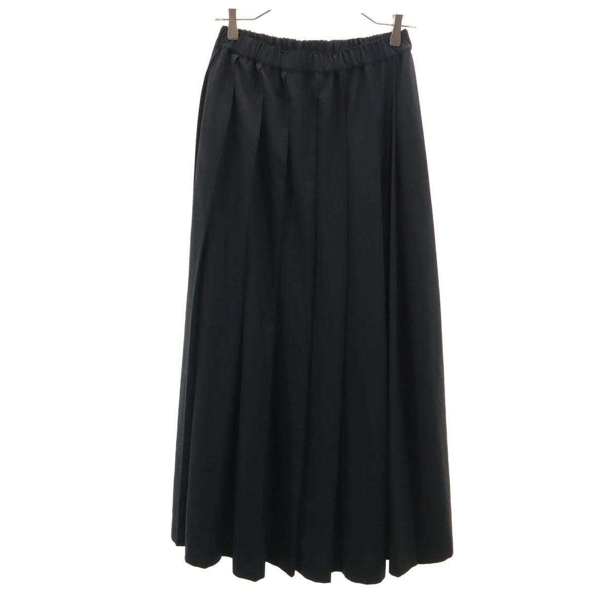 robe de chambre COMME des GARCONS ローブドシャンブルコムデギャルソン 1997年 日本製 ロング丈 プリーツスカート ブラック レディース 古着