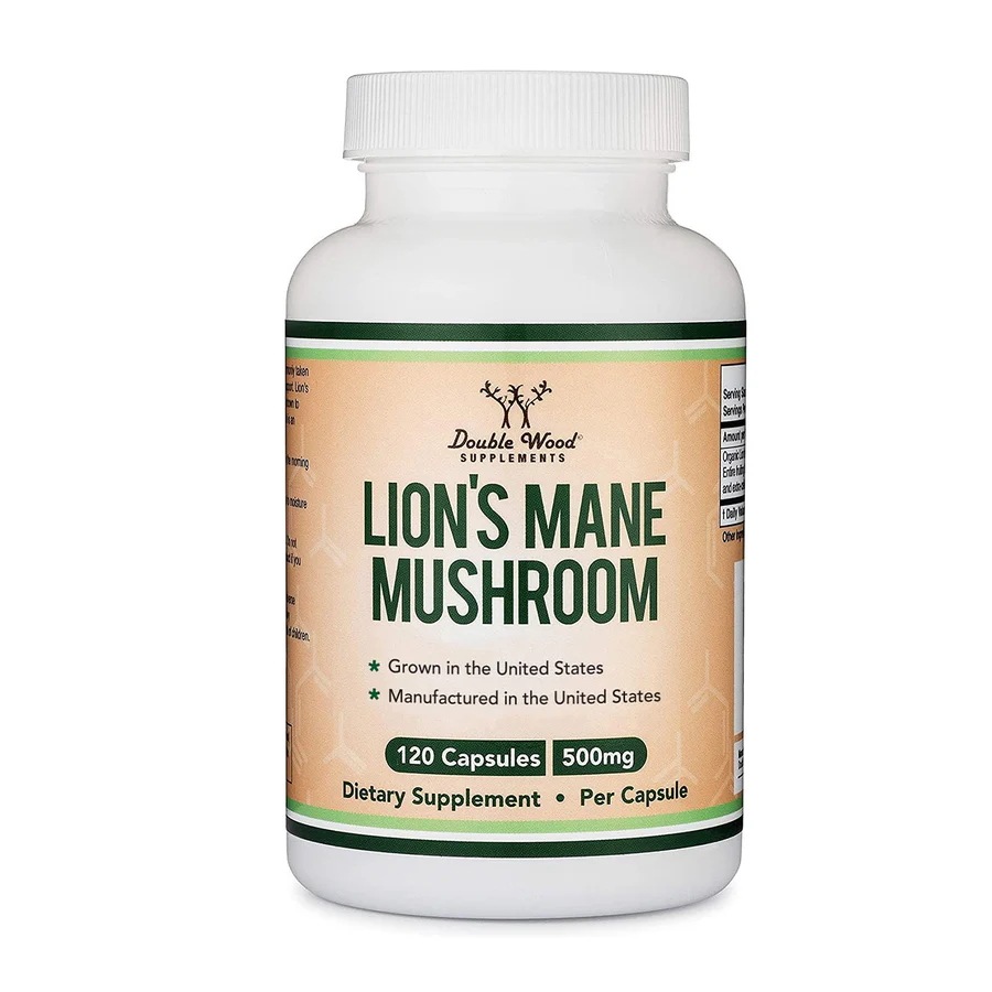 Double Woods Supplement Lions Mane Mushroom 500mg 120caps 5,349円