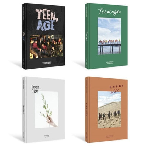 SEVENTEEN 正規 2集 アルバム TEEN AGE / White + Green + RS + Orange 4種 セット