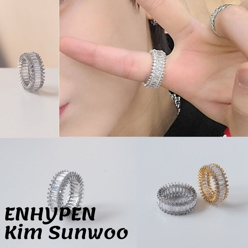 品質検査済 韓国ファッションリングENHYPENソヌ着用した指輪アクセサリー KSTARスタイル