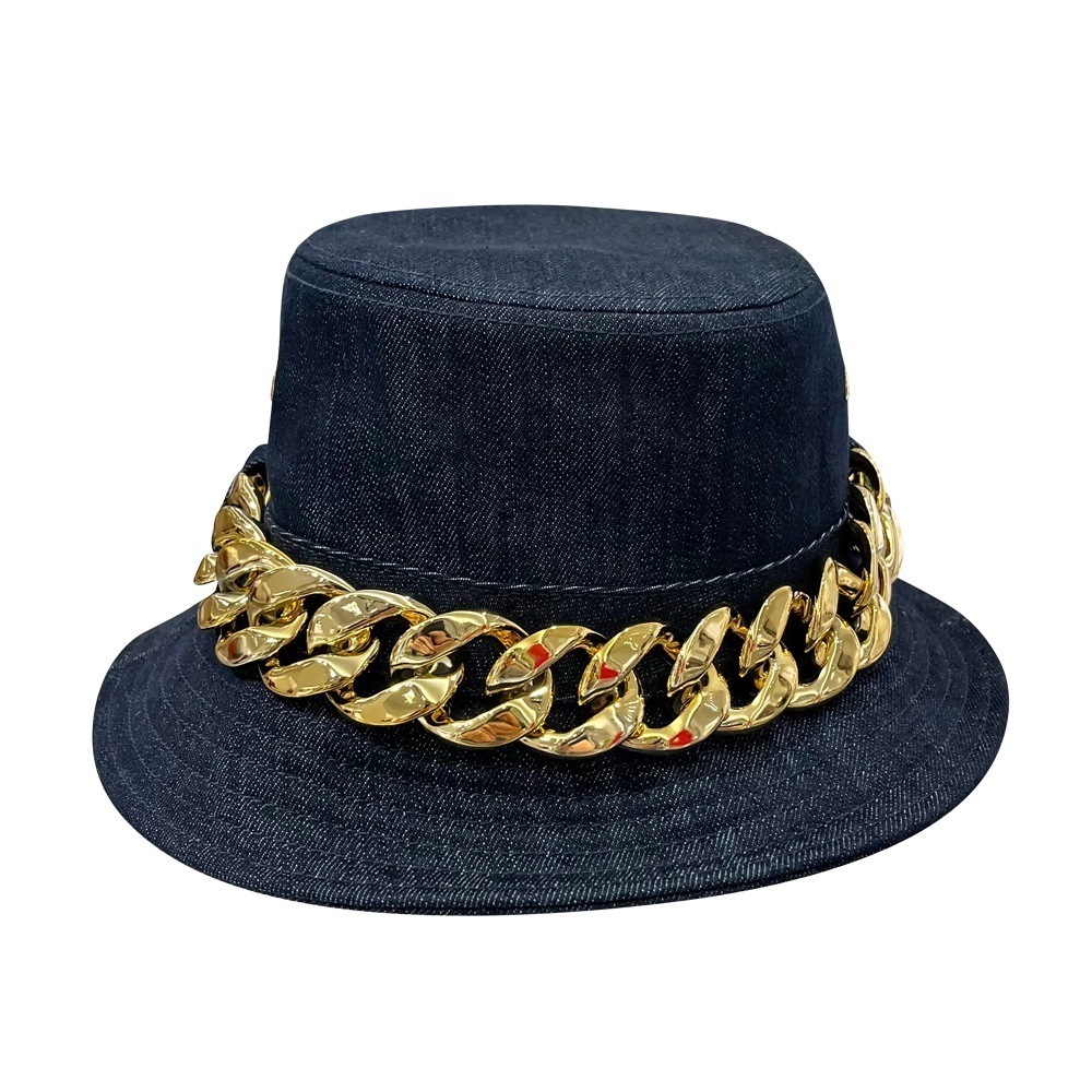 即発 アウトレット オーガニックコットンブレンドロゴバケットハット MS3002LM24-RINSE