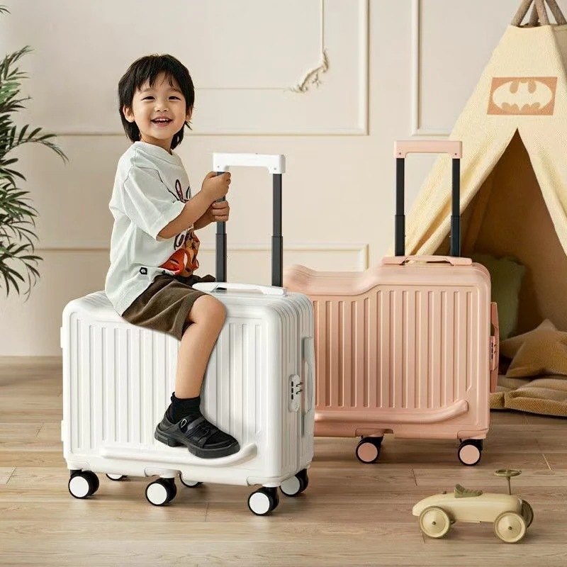 【人気ベストセラー】20 インチ 乗れる子供用スーツケース6 輪キャスター ジッパー式 ロック機能付き 機内持ち込み可 耐磨耗性キャリーケース mサイズ삭제 キャリーケース sサイズ