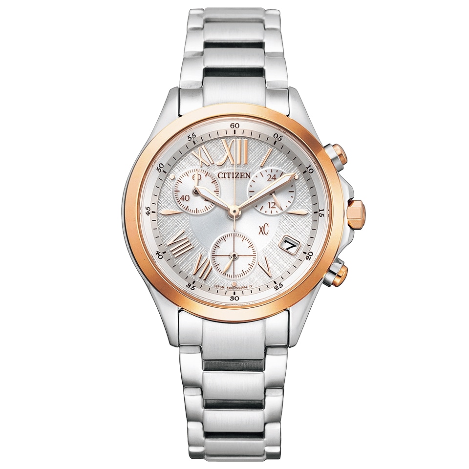 xC(クロスシー) FB1404-51A エコ・ドライブ クロノグラフ