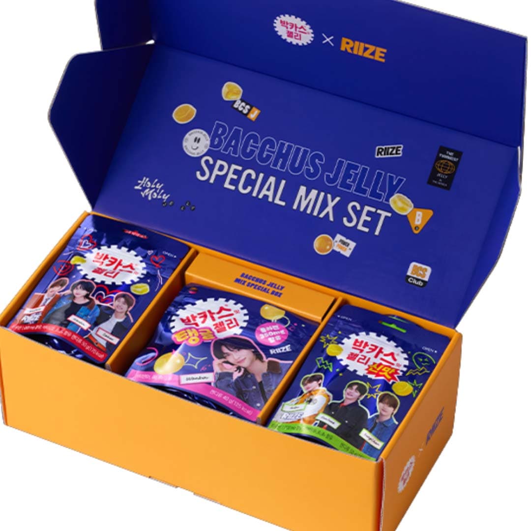 バッカスゼリー ライズ スペシャルパッケージ 3種味ゼリー22個 ライズフォトカード7枚