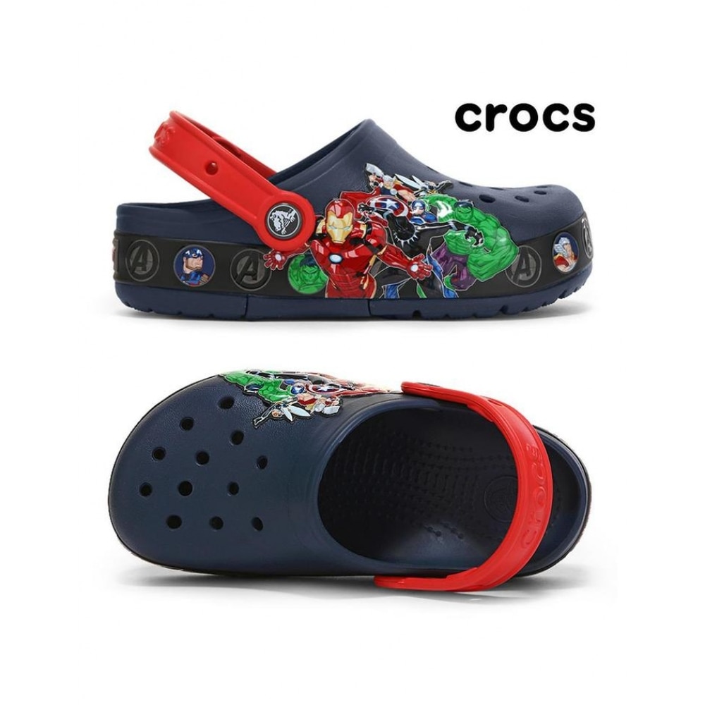 クロックスキッズキッズファンラボマーベルバンドライト 205507-410