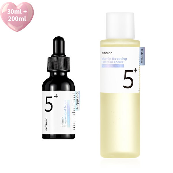 3本セット ナンバーズイン 5番 白玉グルタチオンＣ 美容液 30ml ナンバーズイン(numbuzin) / 5番 白玉グルタチオンC美容液 30ml