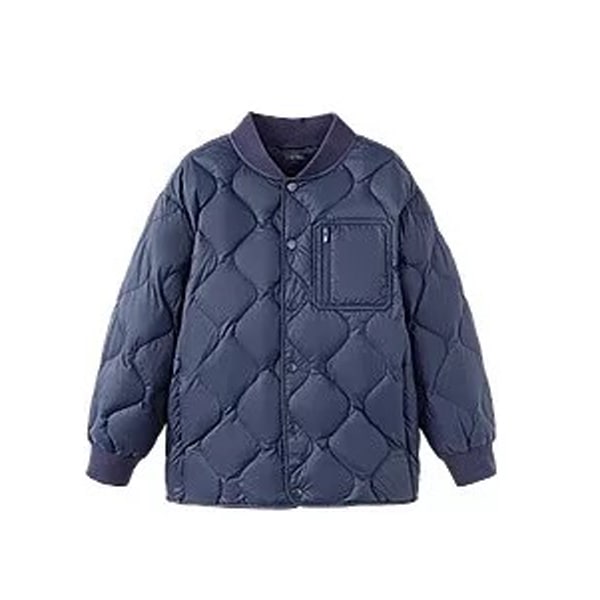 ダウンコート 子供服 ダウンジャケット 秋冬 コート子供服 キッズ アウター　子ども服 110/120/130/140/150/160　ネイビー