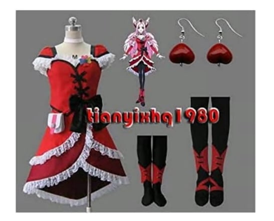 コスプレ衣装レッシュプリキュア風キュアパッション東せつな