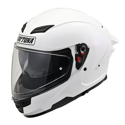 D46448 ヘルメット フルフェイス インナーバイザー / スピーカーホール 装備 DN-001RS ホワイト Sサイズ(55-56cm) 12,975円