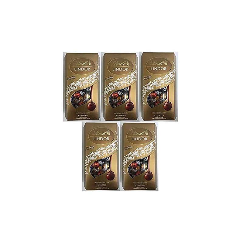 リンツ リンドール アソート チョコレート 600グラム (５箱)