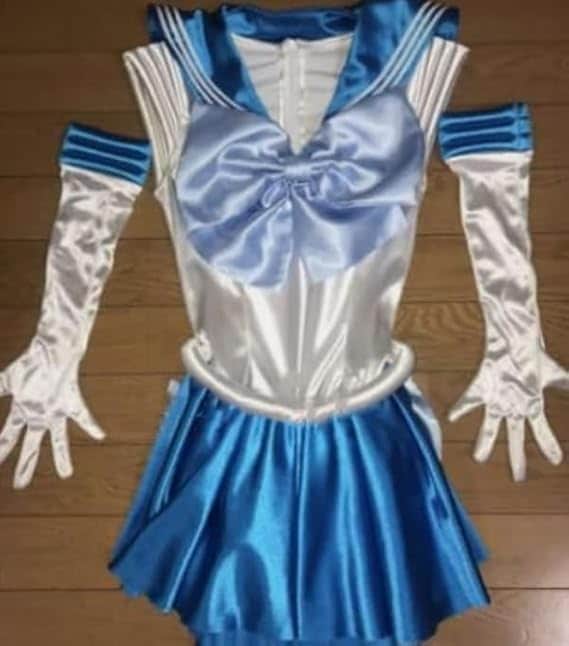 セーラームーン セーラーヒロイン 水野亜美 レオタードコスプレ衣装