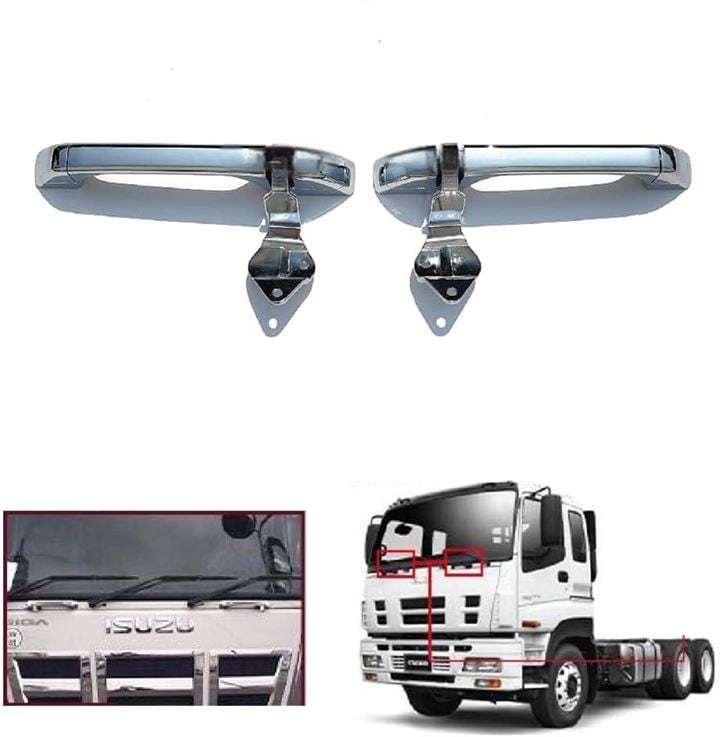 いすゞ ギガ NEWギガ 320フォワード ワイド メッキ フロントグリップ ガーニッシュ 平成6年2月～平成19年6月 外装 トラック用品