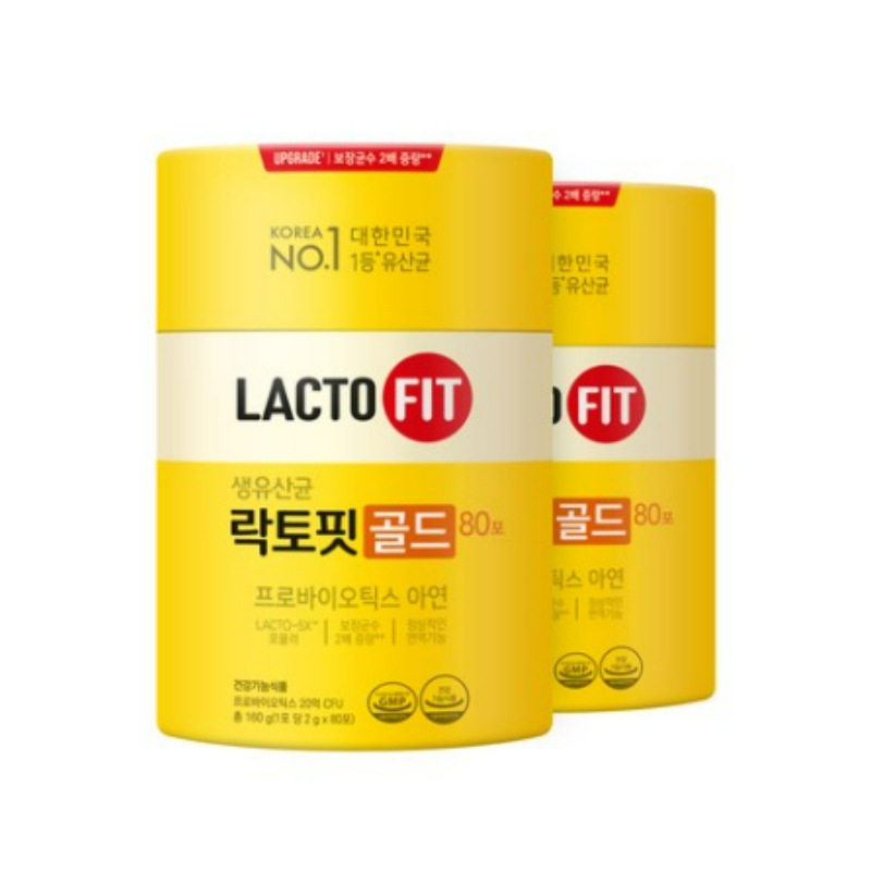 [1+1] 鍾根堂健康ラクトフィットゴールド80pその他
