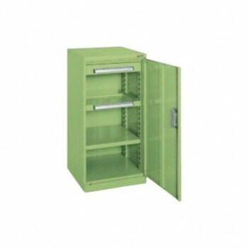 サカエ ミニ工具室 502x516x1000mm グリーン K-80N