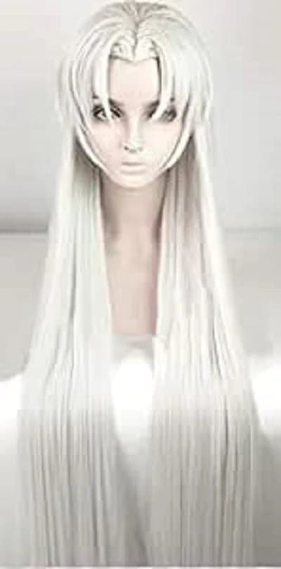 犬夜叉 殺生丸 コスプレウィッグ+専用ネット付