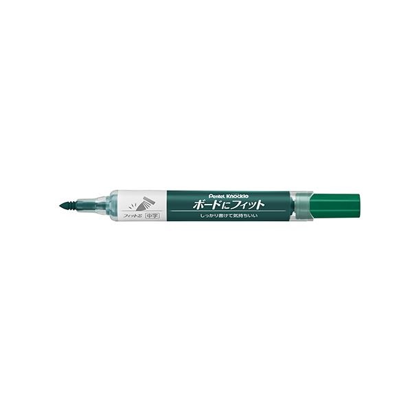 (まとめ) ぺんてる ボードマーカーノックル EMWL5SBF-D 中字 緑 (×30セット)