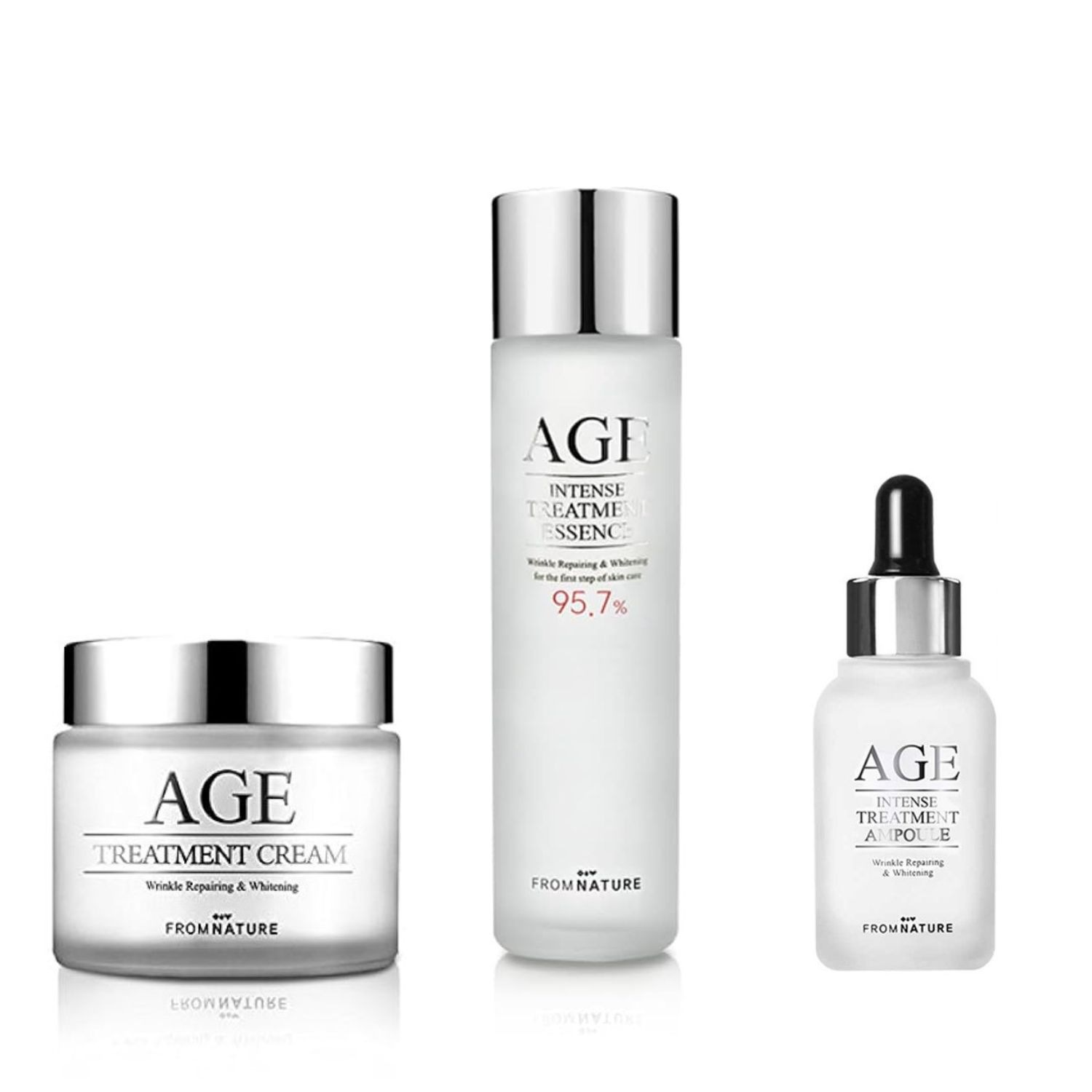 エイジ AGE インテンス トリートメント エッセンス 化粧水 １５０ｍｌ クリーム　80ｇ　美容液 30ml 3本セット