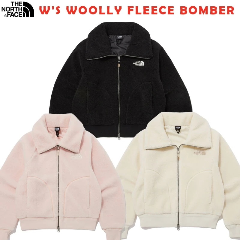 韓国正規品保証 関税負担なし NJ4FP90A WS WOOLLY FLEECE BOMBERデイリー 基本 着装 男子 女子 人気 韓国 ファッション 男女共用 アウトドア 17,175円