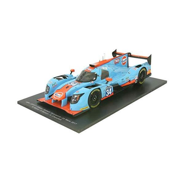 Spark LigierJS P217Gibson LMP2Le Mans 2017CarCollectible， 18s324， Blue/Orange 並行輸入品その他