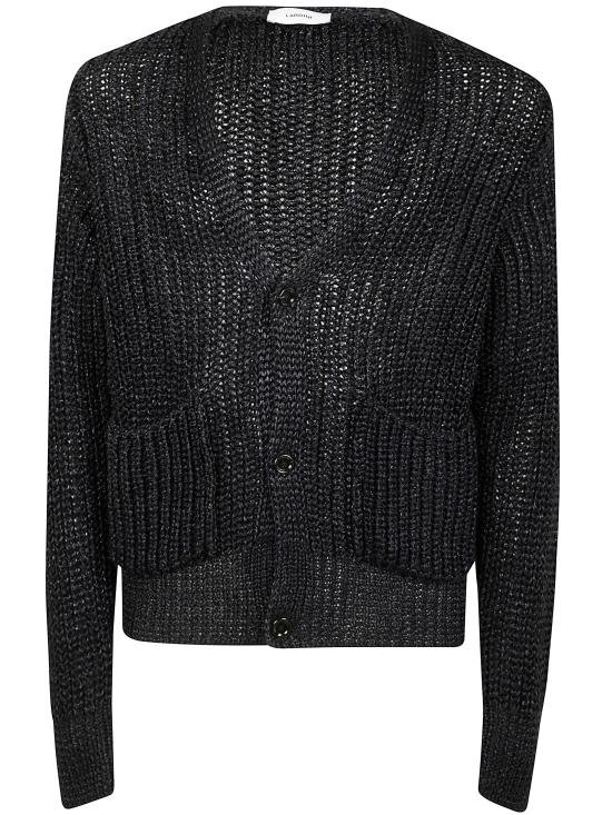 LARDINI Men Sweater ESLMML405 ES64048 850 DARK BLUE