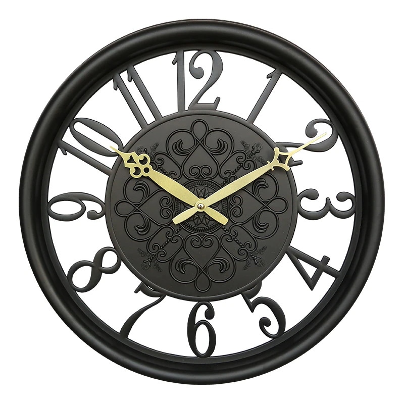 壁掛け時計 掛け時計 おしゃれ 静音 レトロ時計 北欧 大型 アンティーク風 レトロ ギフト インテリア 時計