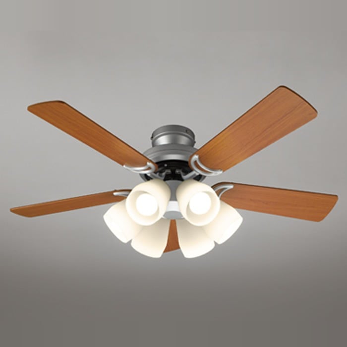 LEDシーリングファン SH9071LDR 電球色 5枚羽根 高演色LED リモコン付 ～6畳