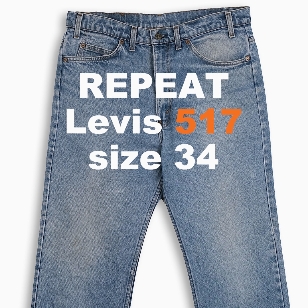 Levi’s 517 オレンジタブ 80s USA製 34インチ (OR51736214)