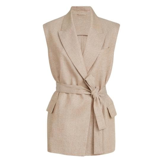 BRUNELLO CUCINELLI Women Vests MH5267774 C920 NEUTRALS