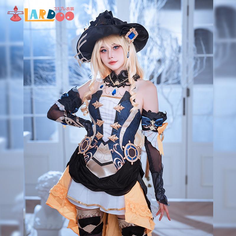 原神 Genshin フォンテーヌ ナヴィア-Navia コスチューム コスプレ衣装ウイッグ靴1080
