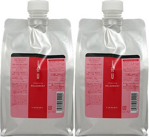 【X2個セット】 ルベル イオ クレンジング リラックスメント 1000ML シャンプー 詰替用 LEBEL IAU
