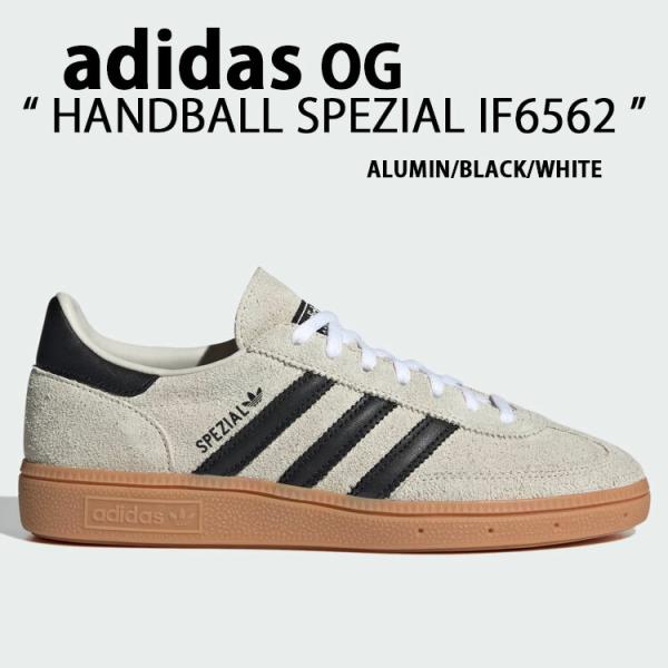 IF6562 スニーカー HANDBALL SPEZIAL BEIGE BLACK ハンドボール スペツィアル シューズ スウェード アルミ