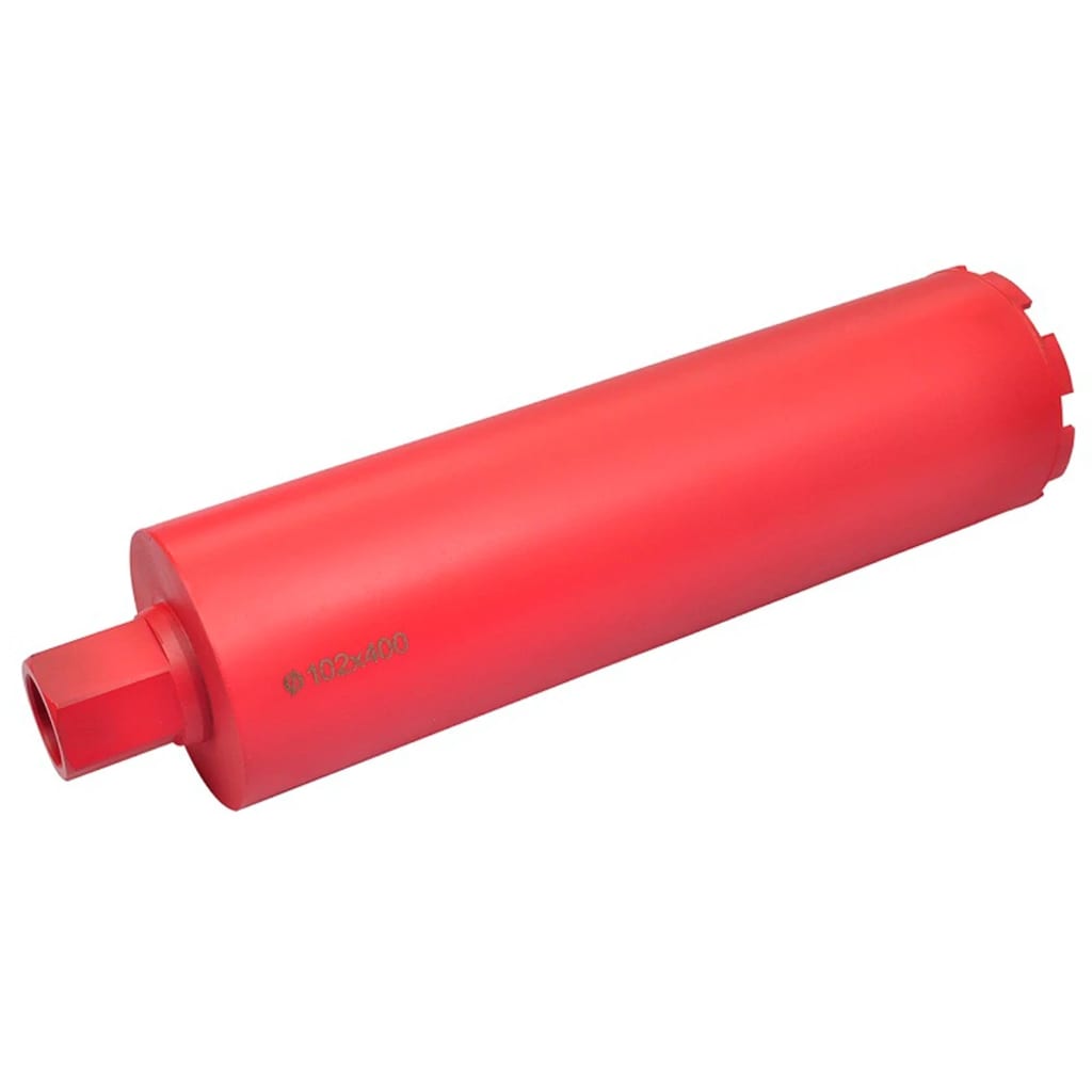 湿式＆乾式 ダイヤモンドコアドリルビット 102mmx400mm