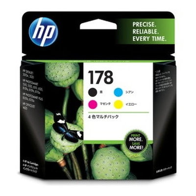 他サイト： HP　HP178 4色マルチパック　CR281AA(HP178セット4ショク)の商品画像