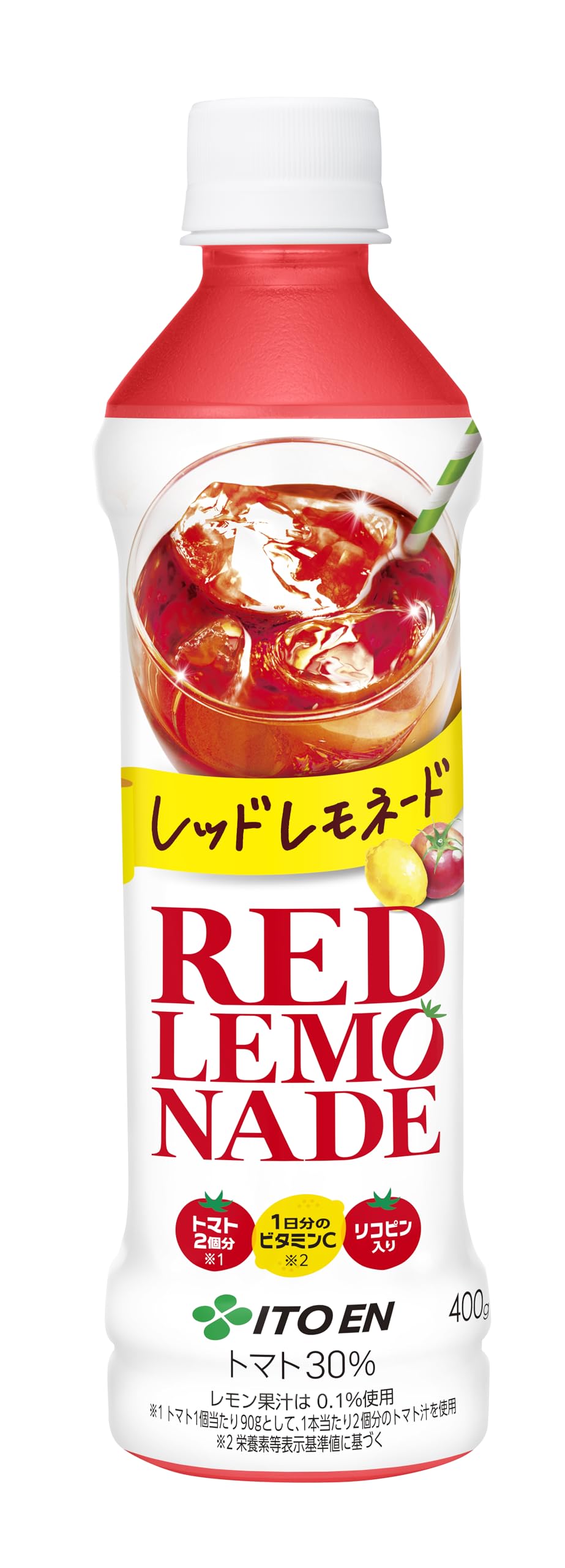 伊藤園 レッドレモネード 400g×24本 ペットボトル トマトとレモネード入り