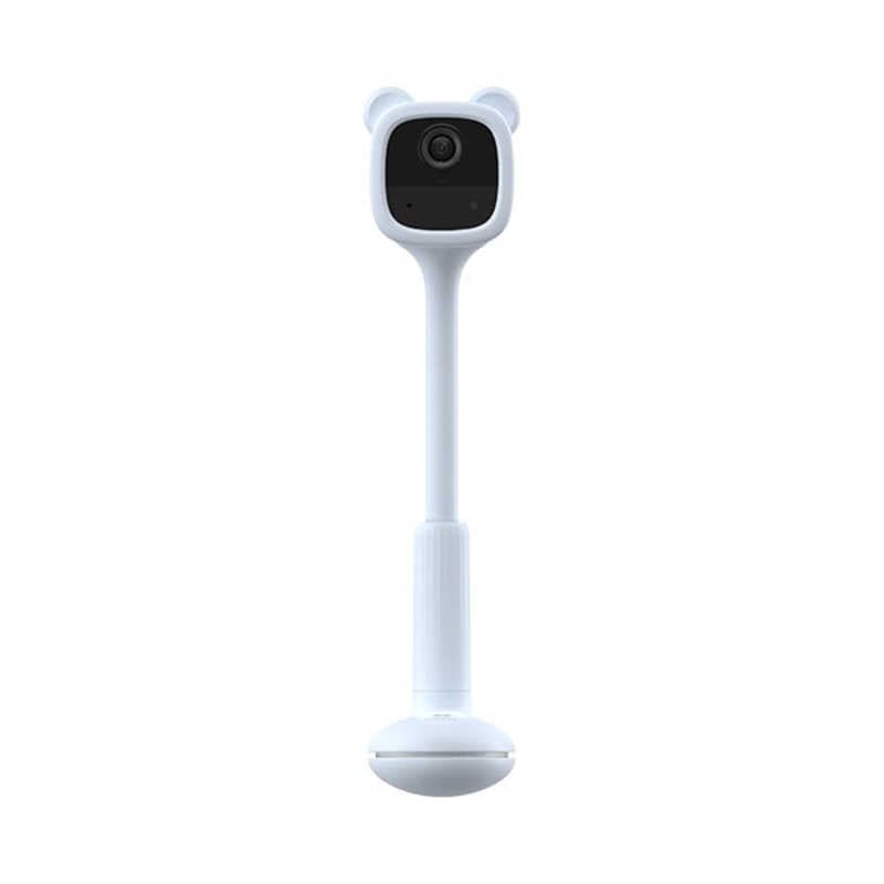 EZVIZ　屋内用 見守り防犯ネットワークカメラ 赤ちゃん専用 多機能 高画質 グッドデザインモデル ベア― アクアブルー　CSBM1BE