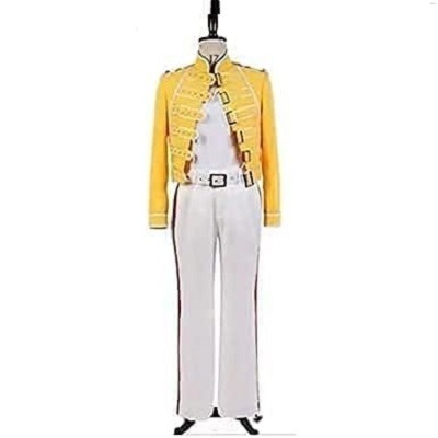フレディマーキュリー 衣装 コスプレ クイーン Freddie Mercury 男女共用コスプレ衣装 撮影用 クリスマスハロウィン　イベント仮装 　コスチューム