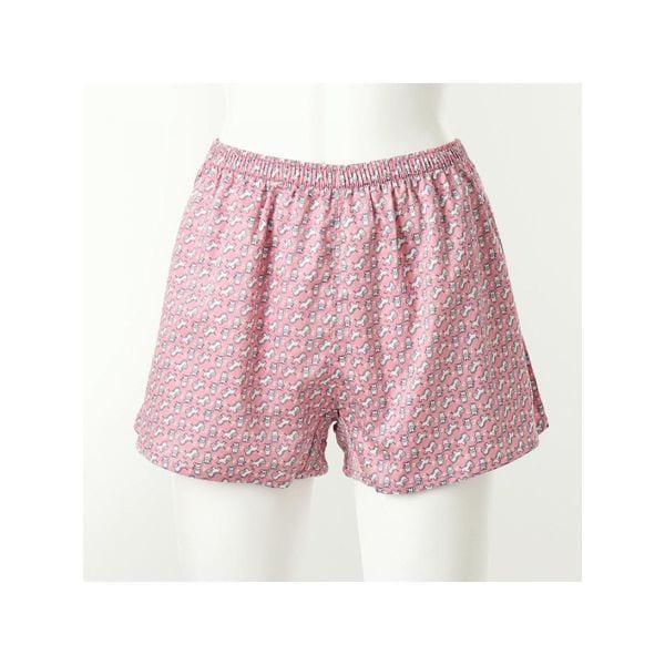 ビーナス正常 綿80番手 朱子 シマウマ捺染 女性トランク VMP1969W PK C_P415680353