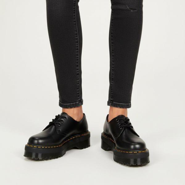 1461 クアッド - BLACK POLISHED SMOOTH 1707637 DMT25567001