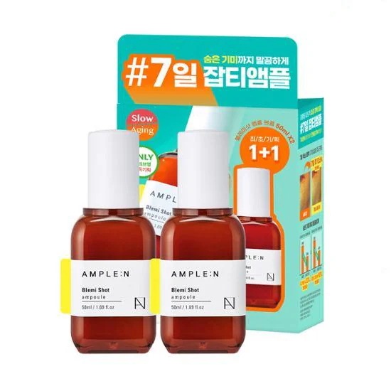 【1+1】ブレミショット プチアンプル, 50ml / 韓国コスメ / くすみ改善