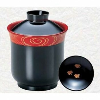 福井クラフト　百合小吸椀 波 見返千鳥 33603580