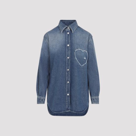 MOSCHINO Women Shirts 261E0204 0539 0285 BLU